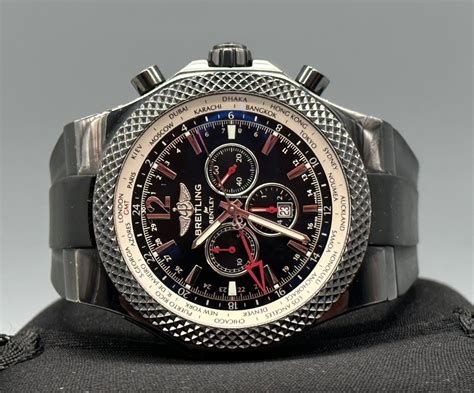 breitling bentley carbon midnight|Breitling Bentley Gmt Midnight M47362 .